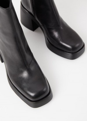 Dámské Kotníkové Boty Vagabond Brooke Černé | CZ HB0-59085N9