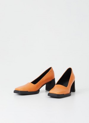 Dámské Lodičky Vagabond Edwina Oranžové | CZ UX8-81258B1