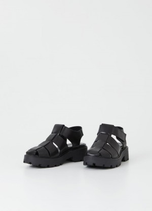 Dámské Sandály Vagabond Cosmo 2.0 Černé | CZ ZF2-51185J5