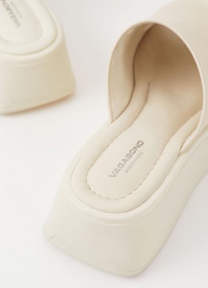 Dámské Sandály Vagabond Courtney Krém | CZ YL7-79117A1