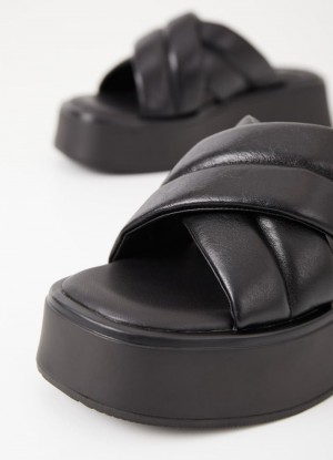 Dámské Sandály Vagabond Courtney Černé | CZ AI7-41184P8