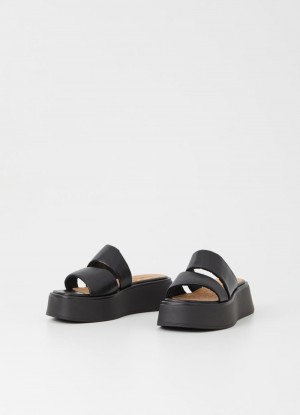 Dámské Sandály Vagabond Courtney Černé | CZ PC0-93599Z1