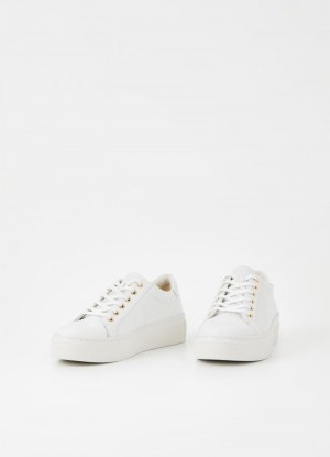 Dámské Tenisky Vagabond Zoe platform Bílé | CZ JW1-30553Y2