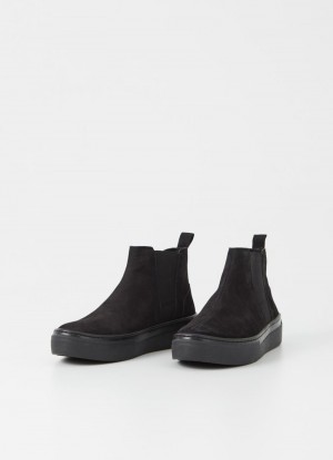 Dámské Tenisky Vagabond Zoe platform Černé | CZ OS9-55665X0