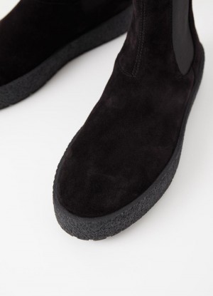 Pánské Chelsea Boty Vagabond Fred Černé | CZ MP6-58465B3